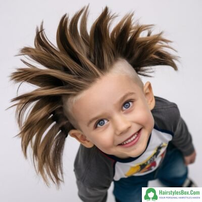 Faux Hawk Hairstyle for Children