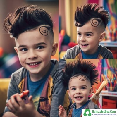 Faux Hawk Hairstyle for Children