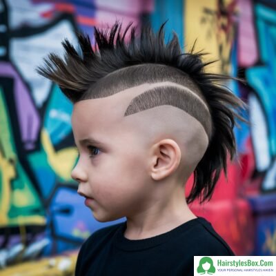 Faux Hawk Hairstyle for Kids