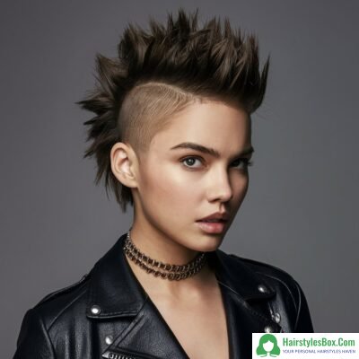 Faux Hawk Hairstyle for Short Hair