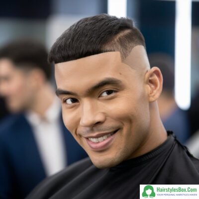 Flat Top Short Haircut for Men