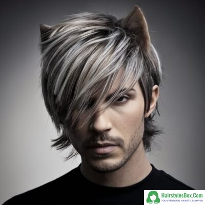 Layered Wolf Cut Hairstyle