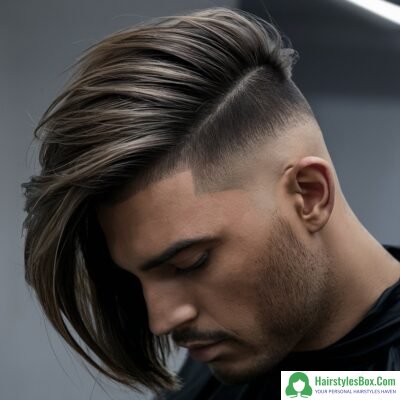 Long Undercut Hairstyle for Men