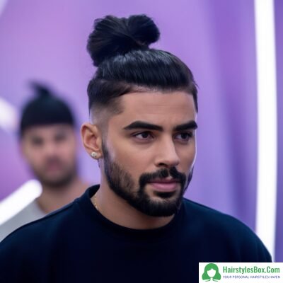 Man Bun Hairstyle for Zayn Malik