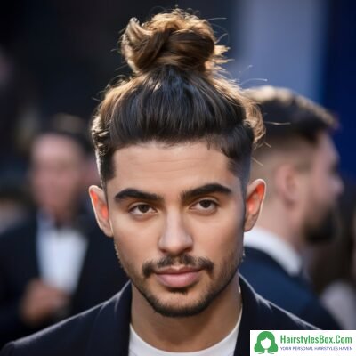 Man Bun Hairstyle for Zayn Malik