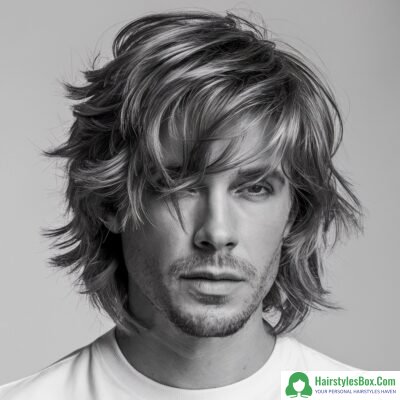Messy Waves Hairstyle for Men