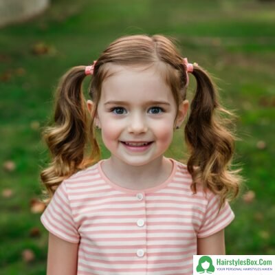 Pigtails Hairstyle for Kids