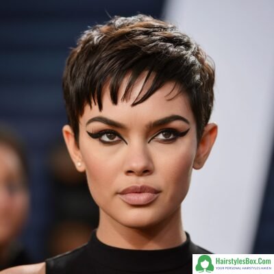 Pixie Short Hairstyle For Ladies