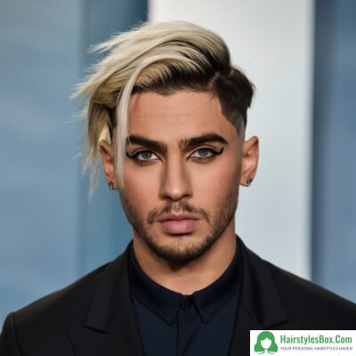 Platinum Blonde Hairstyle for Zayn Malik