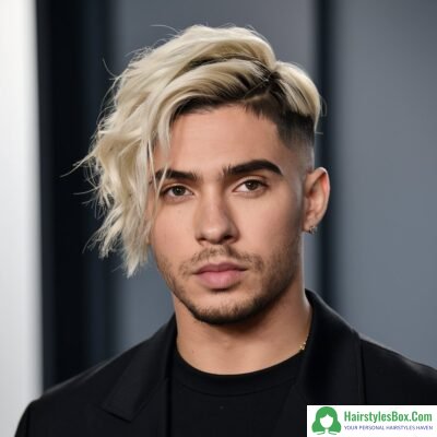 Platinum Blonde Hairstyle for Zayn Malik