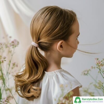 Ponytail Hairstyle for Kids