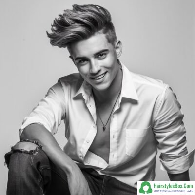 Quiff Medium-Length Hairstyle for Men