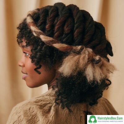 Senegalese Twists Hairstyles with Brazilian Wool