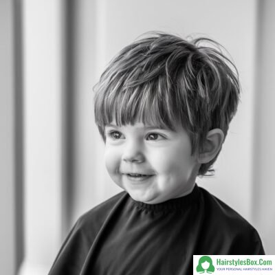 Shaggy Cut Hairstyle for Children