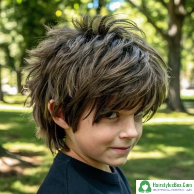 Shaggy Haircut for Boys