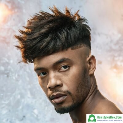 Short Afro Haircut for Men