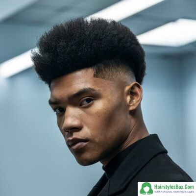 Short Afro Haircut for Men