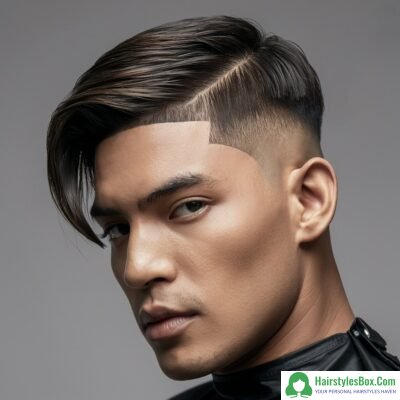 Short Comb Over Haircut for Men