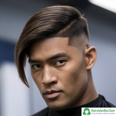 Short Comb Over Haircut for Men