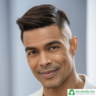 Short Comb Over Haircut for Men