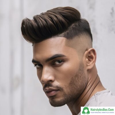 Short Pompadour Haircut for Men