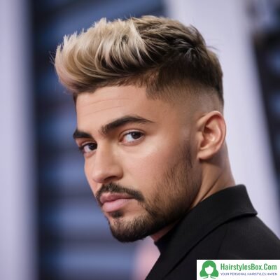 Short Quiff Hairstyle for Zayn Malik