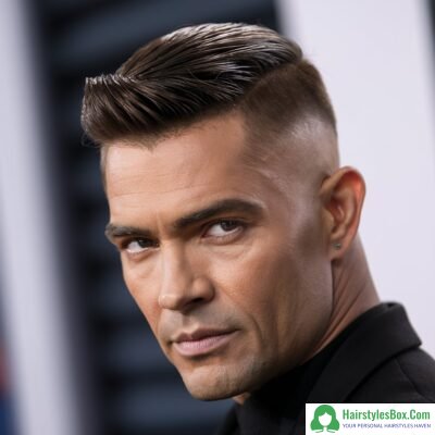 Short Slick Back Haircut for Men