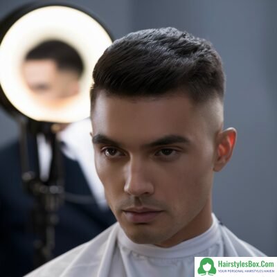 Short Slick Back Haircut for Men