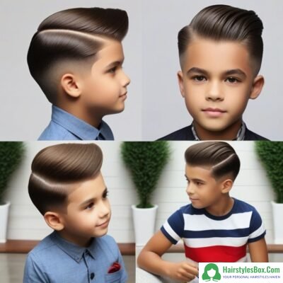 Side Part Hairstyle for Boys