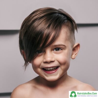 Side Part Hairstyle for Children