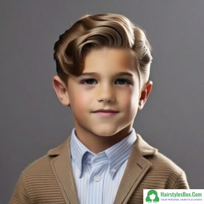 Side Part Hairstyle for Kids