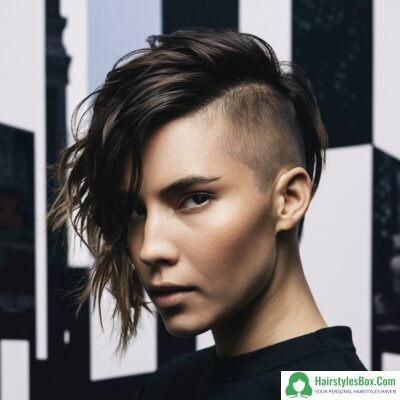 Side Undercut Hairstyle for Short Hair