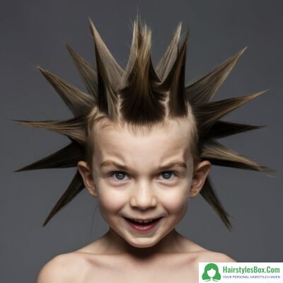 Spiky Hairstyle for Children