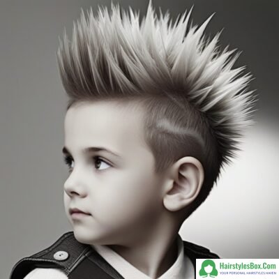 Spiky Hairstyle for Children