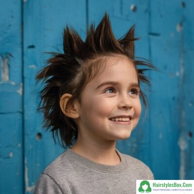 Spiky Hairstyle for Kids