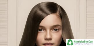 Straight Hair Hairstyle for Girls