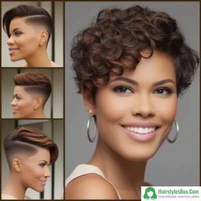 Tapered Cut Hairstyle for Short Hair