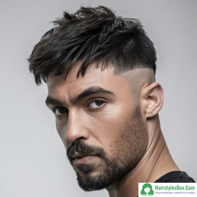 Tapered Wolf Cut Hairstyle