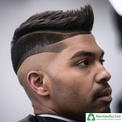 Temple Fade Short Haircut for Men