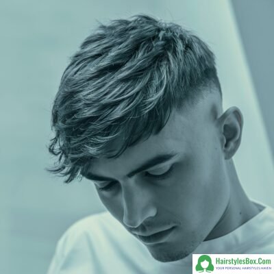 Textured Fringe Short Haircut for Men