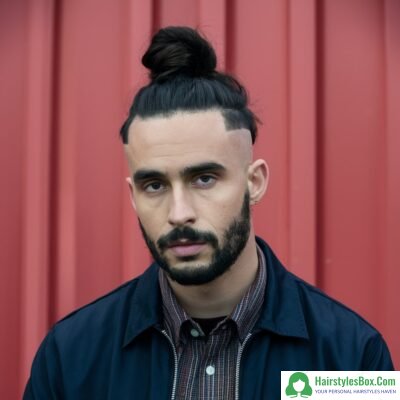 Top Knot Hairstyle for Men Similar to the man bun but often with the sides shaved or cut very short. 