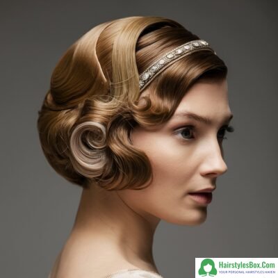 Vintage Bob Hairstyle for Short Hair