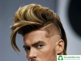 Voluminous Quiff Medium Length Hairstyle for Men