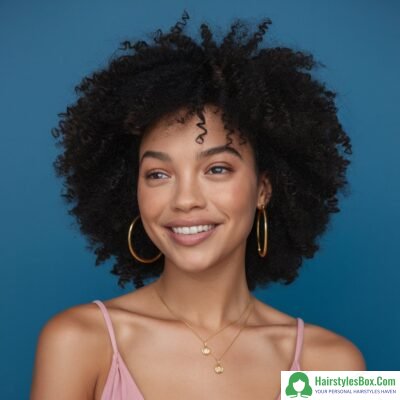 Wash and Go Hairstyle for Black Girls