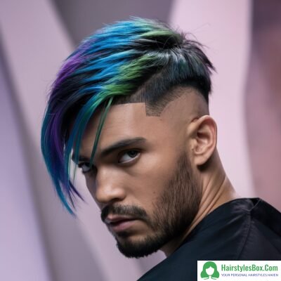 Wolf Cut with Color Hairstyle