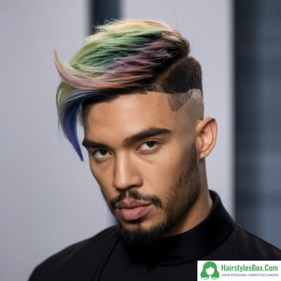 Wolf Cut with Color Hairstyle