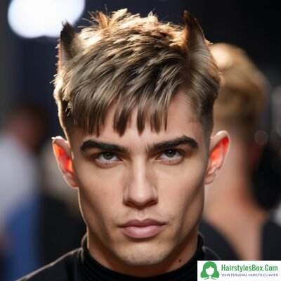 Wolf Cut with Highlights Hairstyle