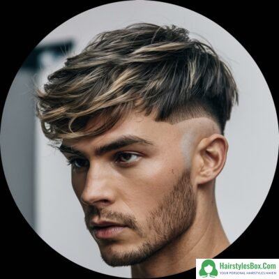 Wolf Cut with Highlights Hairstyle