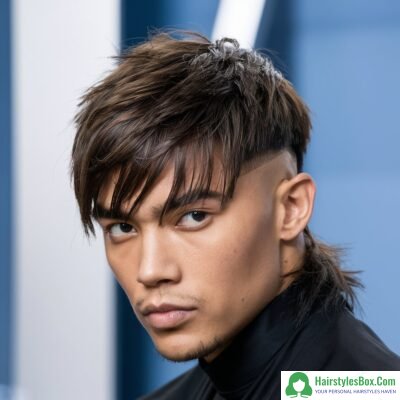 Wolf Cut with a Fringe Hairstyle