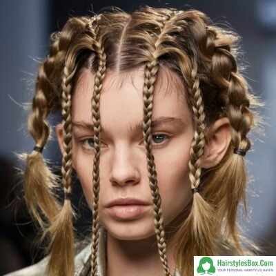 Braids Hairstyle for Greasy Hair